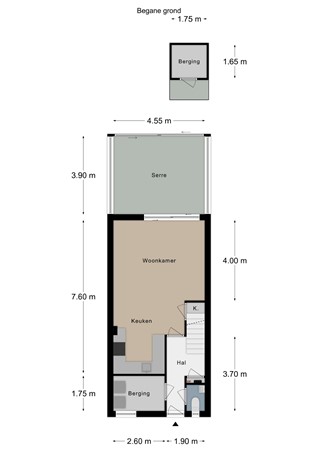 Floorplan - Wolfskuilenweg 18, 6291 EE Vaals